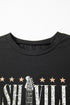 Music Row Melodies Graphic Mini Dress
