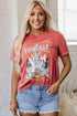 Nashville Music City Graphic Retro Cotton Short Sleeve Tee
