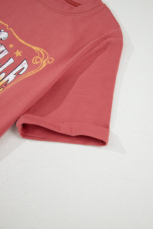 Nashville Music City Graphic Retro Cotton Short Sleeve Tee
