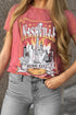 Nashville Music City Graphic Retro Cotton Short Sleeve Tee