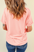 Nashville Music City Guitar Graphic Oversized Crewneck Tee