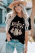 Nashville Music City Guitar Graphic Short Sleeve Tee