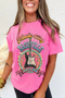 Nashville Music City World Tour Guitar Graphic Tee