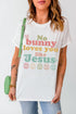 No Bunny Loves You Like Jesus Graphic Tee