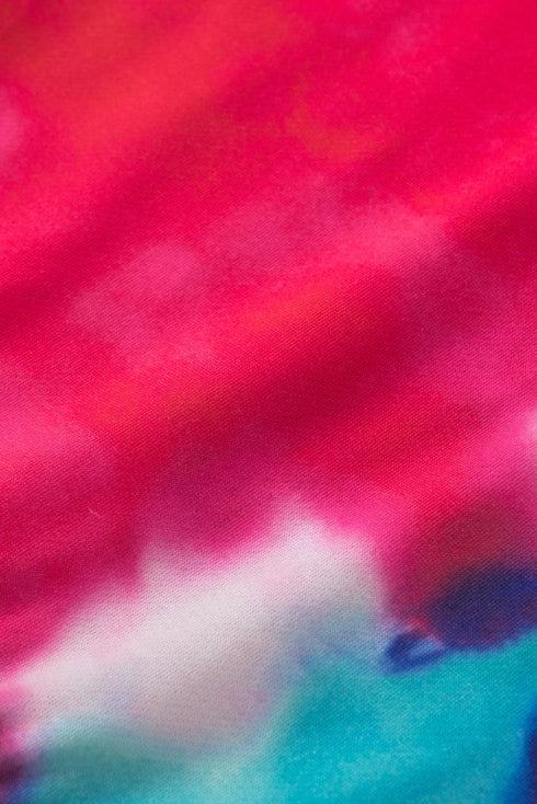 Not Today Satan Tie Dye Hoodie