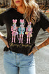 Nutcracker Graphic Print Short Sleeve Crewneck Tee