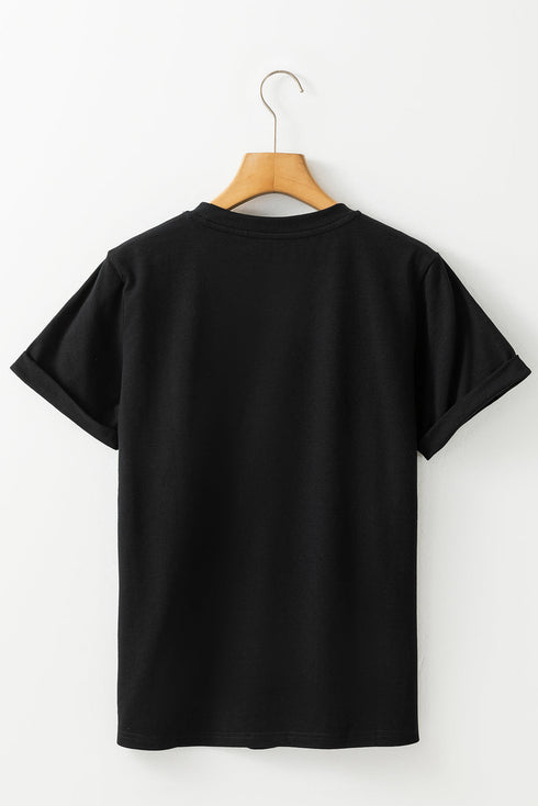Nutcracker Graphic Print Short Sleeve Crewneck Tee