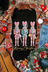 Nutcracker Graphic Print Short Sleeve Crewneck Tee