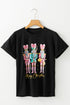 Nutcracker Graphic Print Short Sleeve Crewneck Tee
