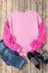 Nutcracker Graphic Sequin Sleeve Crew Neck Sweatshirt