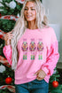Nutcracker Graphic Sequin Sleeve Crew Neck Sweatshirt