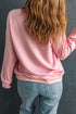 Nutcracker Trio Graphic Print Crew Neck Sweatshirt