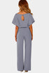 Oh So Glam Belted Wide Leg Jumpsuit