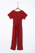 Oh So Glam Belted Wide Leg Jumpsuit