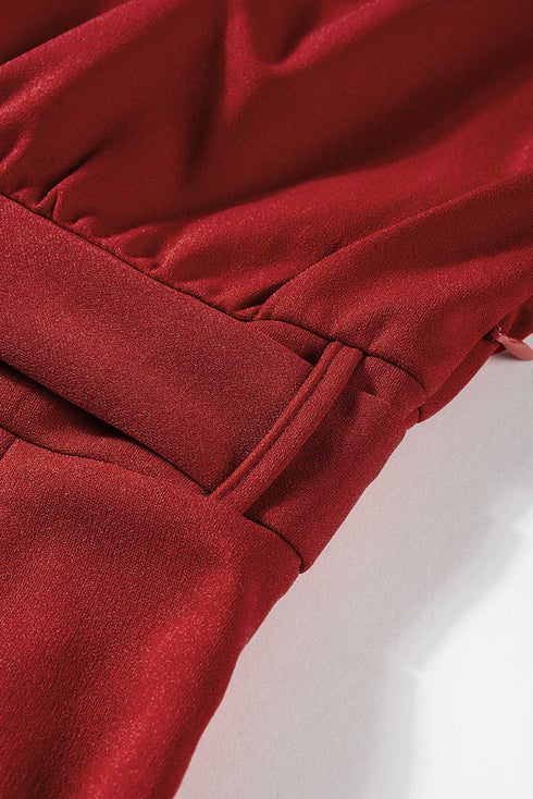 Oh So Glam Belted Wide Leg Jumpsuit