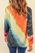 Ombre Tie-Dye Long Sleeve Top