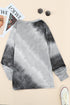 Ombre Tie-Dye Long Sleeve Top