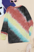 Ombre Tie-Dye Long Sleeve Top
