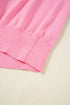 Open Back Bow Detail Short Sleeve Knit Sweater