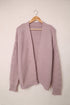 Open Front Chunky Knit Cardigan