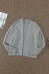 Open Front Chunky Knit Cardigan