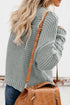 Open Front Chunky Knit Cardigan