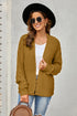 Open Front Chunky Knit Cardigan