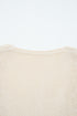 Open Front Geometric Pointelle Knit Cardigan