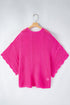 Open Knit Chevron Texture Elbow Sleeve Boat Neck Top