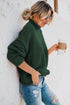 Oversized Chunky Batwing Long Sleeve Turtleneck Sweater