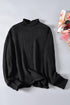 Oversized Chunky Batwing Long Sleeve Turtleneck Sweater
