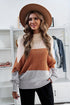 Oversized Chunky Batwing Long Sleeve Turtleneck Sweater