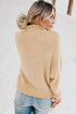 Oversized Chunky Batwing Long Sleeve Turtleneck Sweater