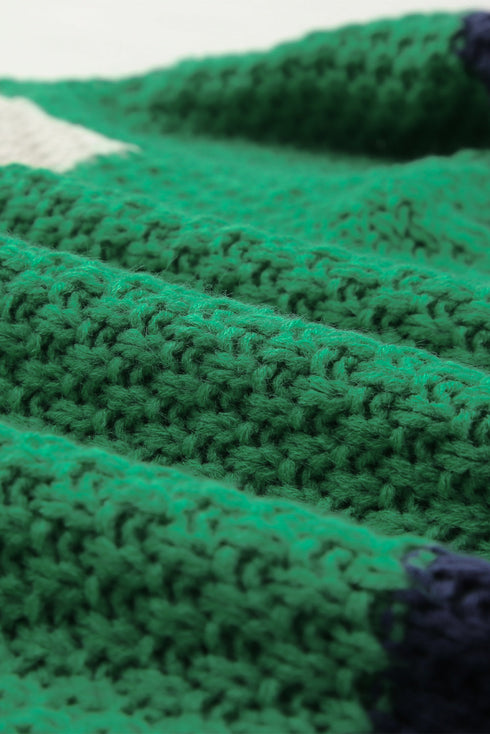 Oversized Chunky Batwing Long Sleeve Turtleneck Sweater