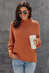 Oversized Chunky Batwing Long Sleeve Turtleneck Sweater