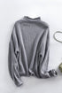 Oversized Chunky Batwing Long Sleeve Turtleneck Sweater