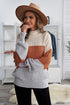 Oversized Chunky Batwing Long Sleeve Turtleneck Sweater