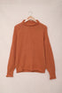 Oversized Chunky Batwing Long Sleeve Turtleneck Sweater