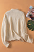Oversized Chunky Batwing Long Sleeve Turtleneck Sweater