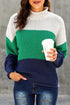 Oversized Chunky Batwing Long Sleeve Turtleneck Sweater