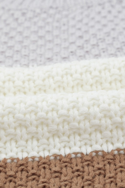 Oversized Chunky Batwing Long Sleeve Turtleneck Sweater