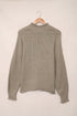 Oversized Chunky Batwing Long Sleeve Turtleneck Sweater