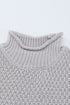 Oversized Chunky Batwing Long Sleeve Turtleneck Sweater