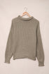 Oversized Chunky Batwing Long Sleeve Turtleneck Sweater