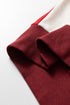 Oversized Color Block Quarter Snap Fleece Pullover