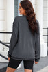 Oversized Corduroy Saved By Grace Embroidered Pullover