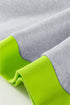Oversized Drop Shoulder Balloon Sleeve Ribbed Trim Pullover Sweatshirt