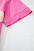 Oversized Fit Drop Shoulder Floral Applique Detail T Shirt