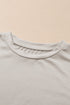 Oversized Flowy Drop Shoulder Soft Knit Tee