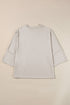 Oversized Flowy Drop Shoulder Soft Knit Tee